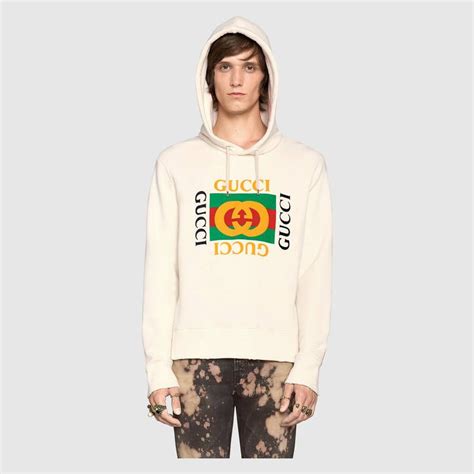 gucci mens sweatshirts|Gucci oversized sweatshirt.